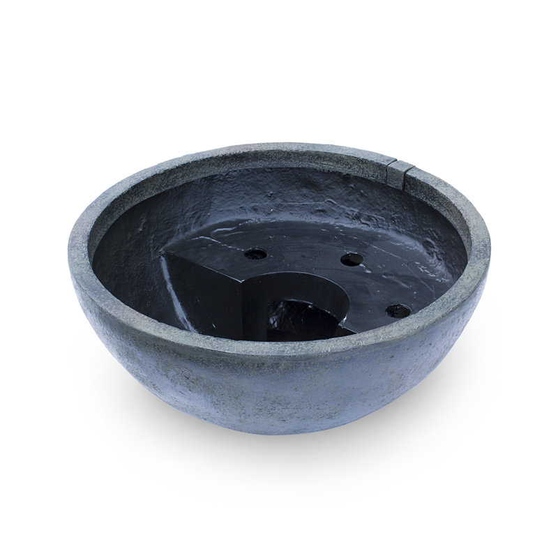 Pot à eau Precilla, Granite du désert, 16" H x 40" L x 40" D
