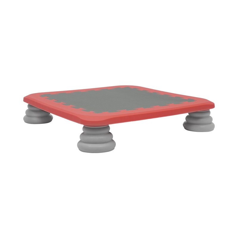 Trampoline pour enfants, planche rebondissante pour enfants, jouet pour enfants Balance and Bounce, Rouge