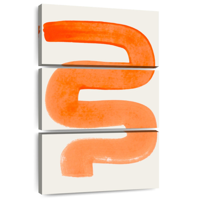 Avery Orange Wiggle, 32" H x 20" W