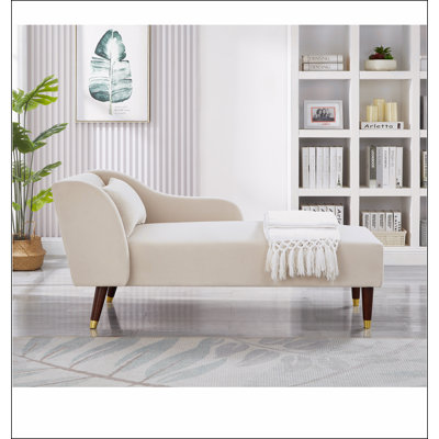 Revêtement en velours de chaise longue Modern