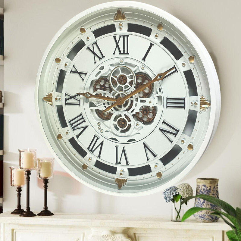 Wall Clock, White