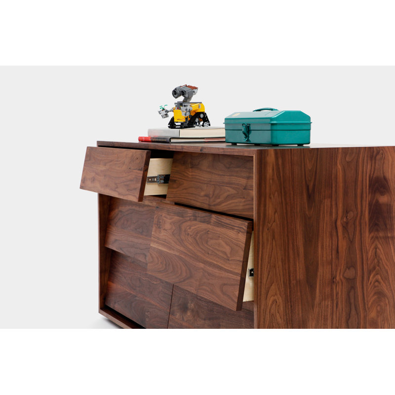 Oliver 6 - Drawer Solid Wood Dresser