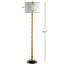 Lampe sur pied 61 po Ryker