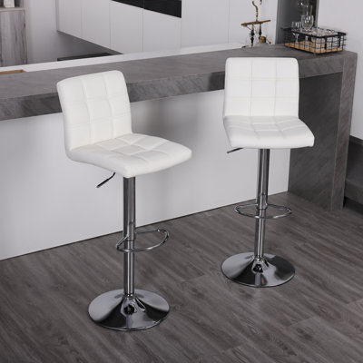 Tabouret de comptoir pivotant et réglable en hauteur 32,5 po Ludly