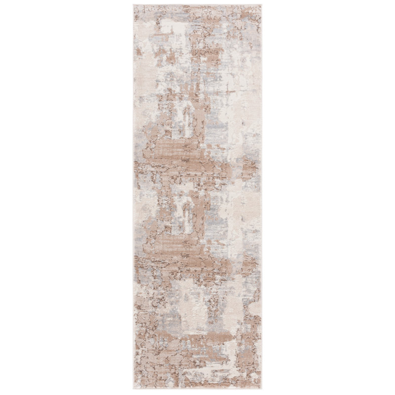 Whisper Performance Abstract Rug, Runner 2'6" x 8'