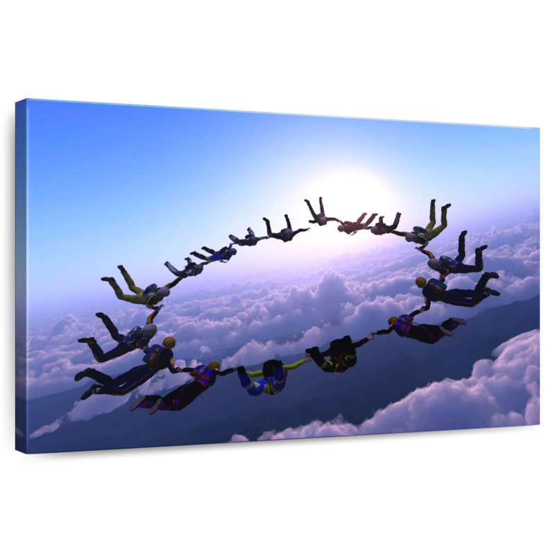 Sireci Extreme Skydiving, 20" H x 30" W
