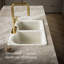 Hartland 33" L x 22" W x 9-5/8" Double Basin Drop-In Kitchen Sink-4095172-19195533