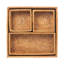Organisateur de bureau, tiroir, tablette et plateau de rangement en rotin 4 pièces Bohi La Jolla-909981416