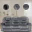 Pauling Manual Recliner Sofa-406230169-450266314