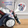 PINETAN EasyPeasy Canister Vacuum Cleaner, Bagless, Cyclone Filtration, Lightweight Design