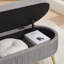 Banc de rangement en velours Nellee-1331644573