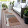 Machine Washable Indoor/Outdoor Xhevrie Paprika Rug