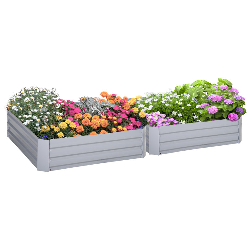 Gilbertsville Metal Raised Garden Bed