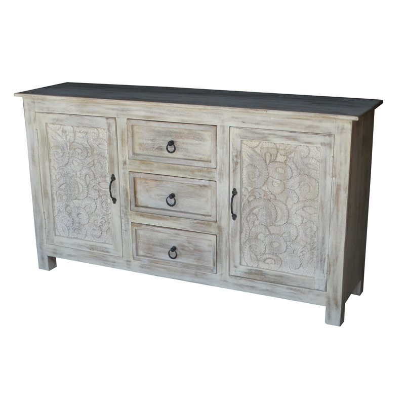 Buffet sculpté rustique