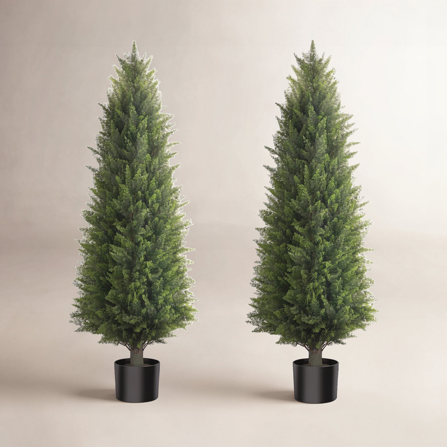 47" Tree in Pot, 47.2" H x 15.7" W x 15.7" D