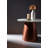 Round Marble Top Metal Base Dining Table