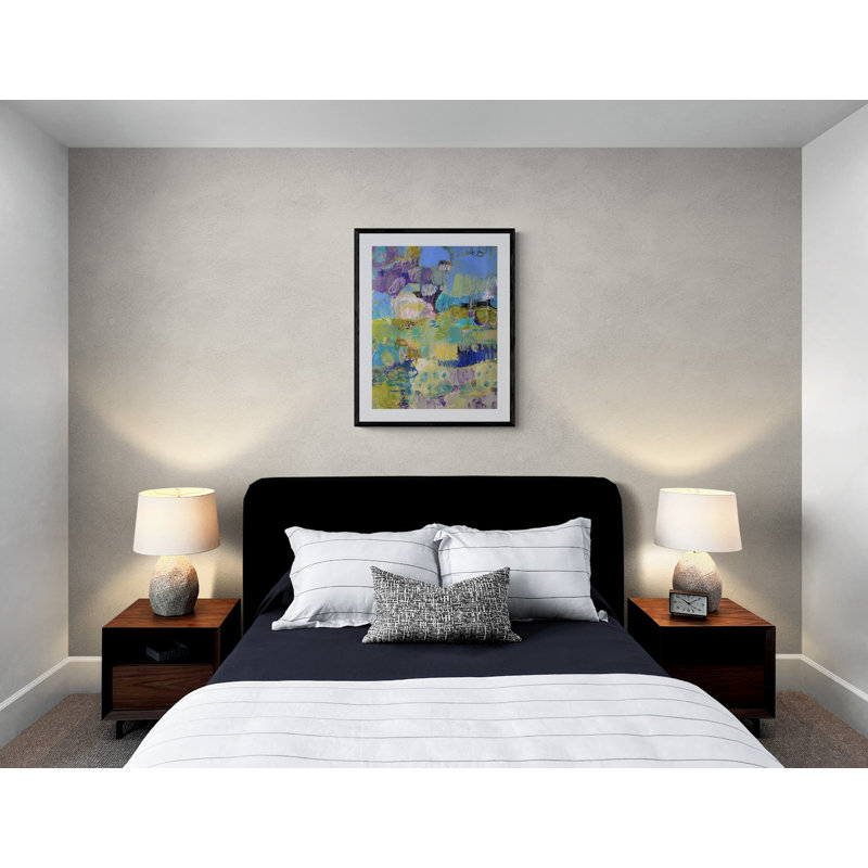 Somewhere Print by Elizabeth Chapman, Black Framed Paper, 31.25" H x 25.25" W