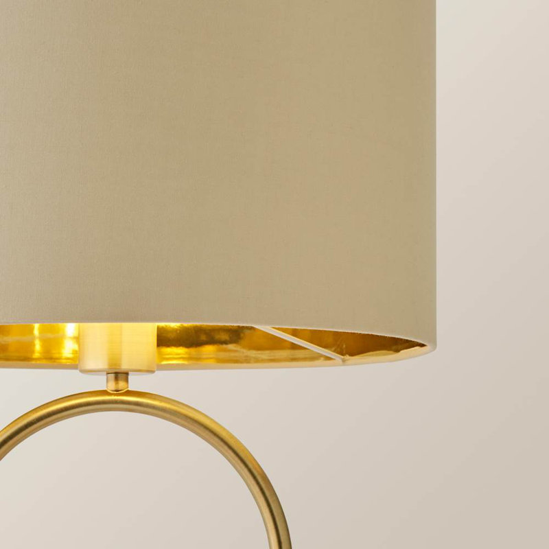 Alechandre Metal Table Lamp, No, Cream