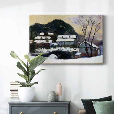 Sandviken, Norway, 1895 01-Gallery Wrapped Canvas