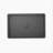19.68'' Concrete Vessel Rectangular Modern Dark Gray With Patterns Bathroom Sink