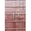 Massive Vintage Chinese Stained Wood Bi-Fold Patio Doors