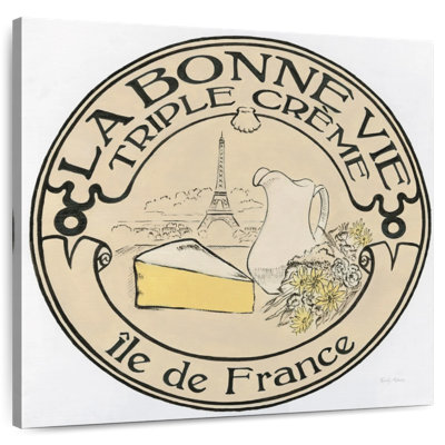 Étiquette de fromage rétro Tergel III