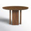 Chen 47.2" Solid Wood Round Dining Table
