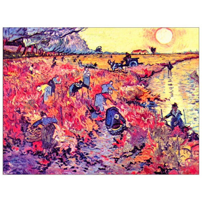 Vincent Van Gogh - Wrapped Canvas Painting, 90cm H x 120cm W x 1.8cm D