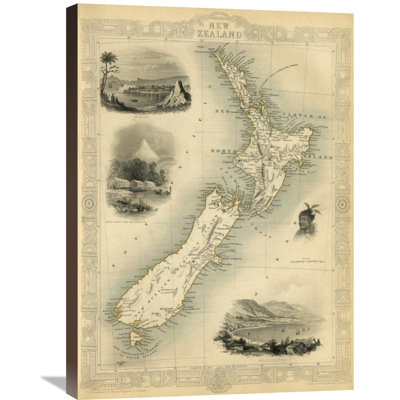 " New Zealand, 1851 " by R.M. Martin