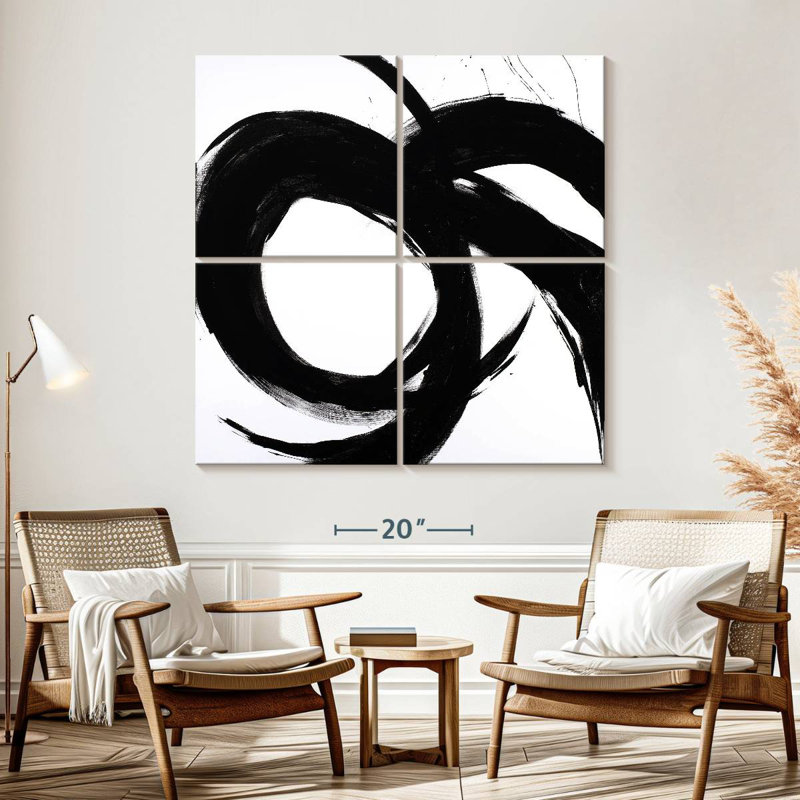 Avery Circular Strokes II, H 57 po x l 57 po