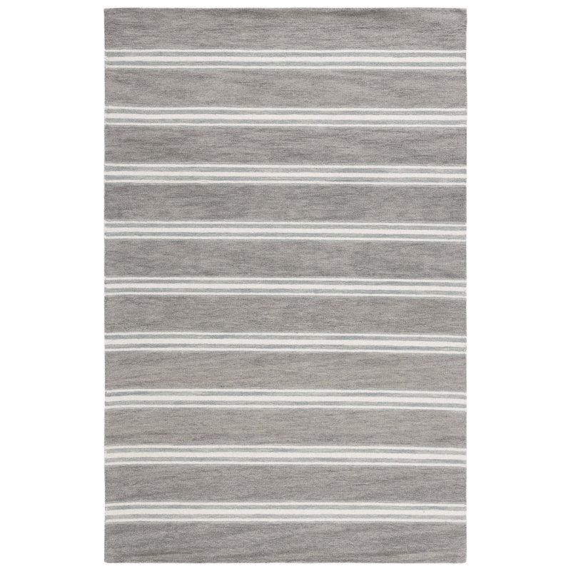 Arlen Lauren Ralph Lauren Hand Tufted Wool Striped Rug, Rectangle 9' x 12'