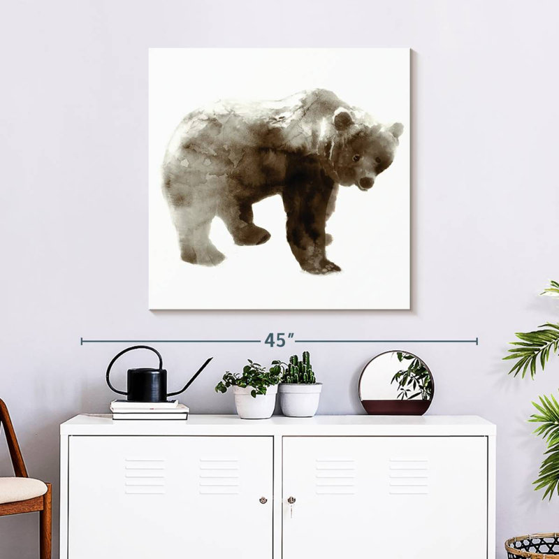 Crowle Bear, 30" H x 30" W