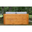 Kolya 158 cm W Pine Solid Wood Patio Sofa with Cushions