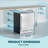 Simzlife 23.5'' W 180 Cans 5 Cu Ft Beverage Refrigerator - Freestanding/Built-In/Under Counter Cooler with Commercial-Grade Stainless Steel Door & Reversible Handle, Stores Beer, Wine, Drinks-124071808