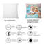 Coussin amusant avec un petit hamster amusant-1086453697