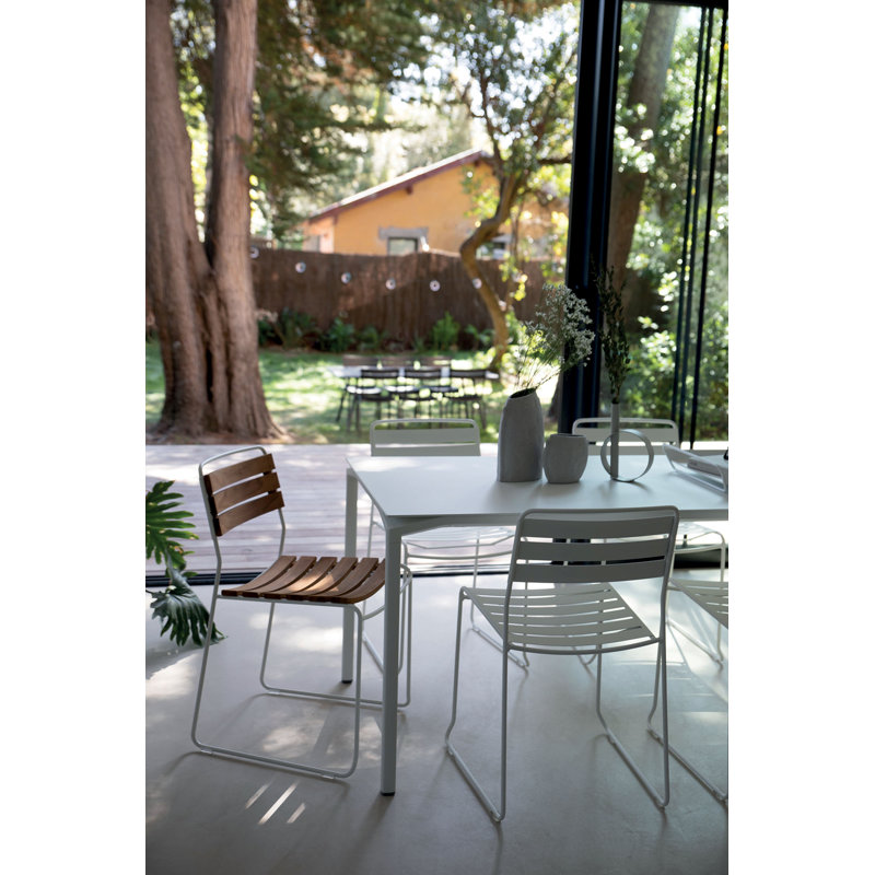 Surprising Outdoor Dining Side Chair, Cedar Green