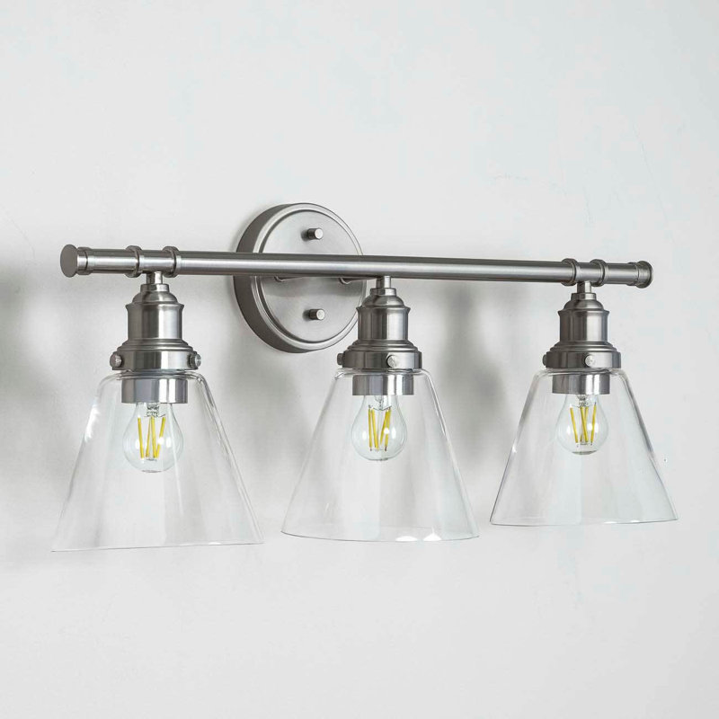 Hymir Armed Sconce, Brushed Nickel