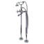 Canova Royal 71'' x 33.5'' Soaking Stone Bathtub with Faucet