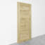 Wyalusing Oak Wood Sliding Barn Door Mirror-1583565732-1583565733
