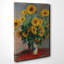 Bouquet of Sunflowers by Claude Monet - Wrapped Canvas-19045626