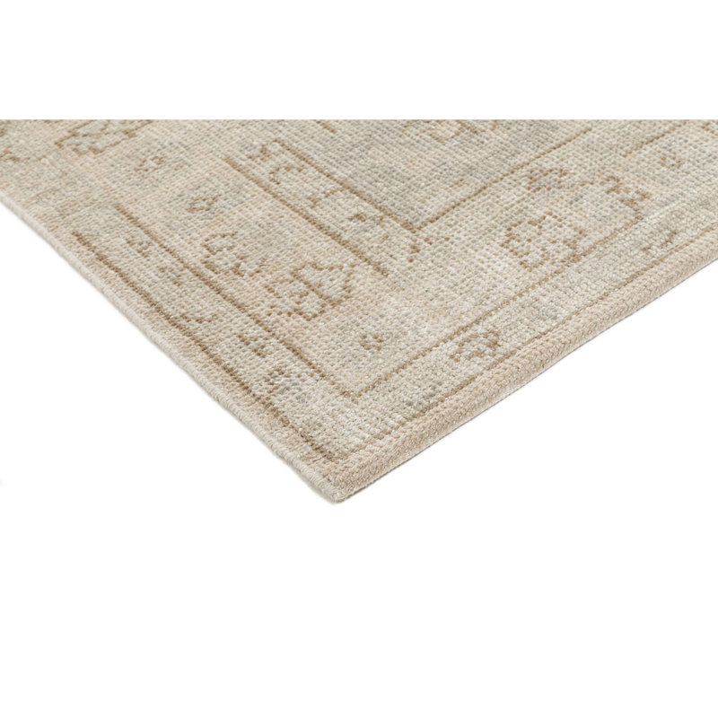 Bungalow Rose Hand Knotted Wool Nima Rug, Rectangle 5' x 8'