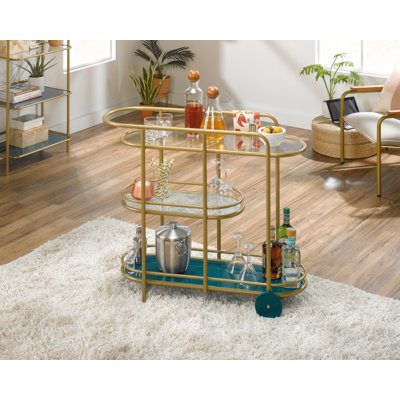 Lalah Metal Bar Cart