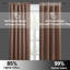 Paire de rideaux occultant en polyester Boria-1922512248-1922512249