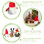 Nicola Spring - Christmas Door Stops - 15 x 31cm - Santa Gonk-105340407