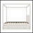 Twin Size Upholstery Canopy Platform Bed-282808604