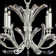 Beveled Arcs 6 - Light Chandelier