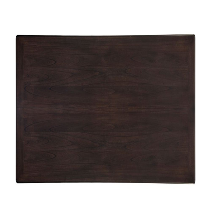 Dark Brown Finished Drop Leaf Table w/ 4 Stools