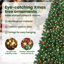 vidaXL Artificial Christmas Tree with 150 LEDs with Stand Green-1428674487