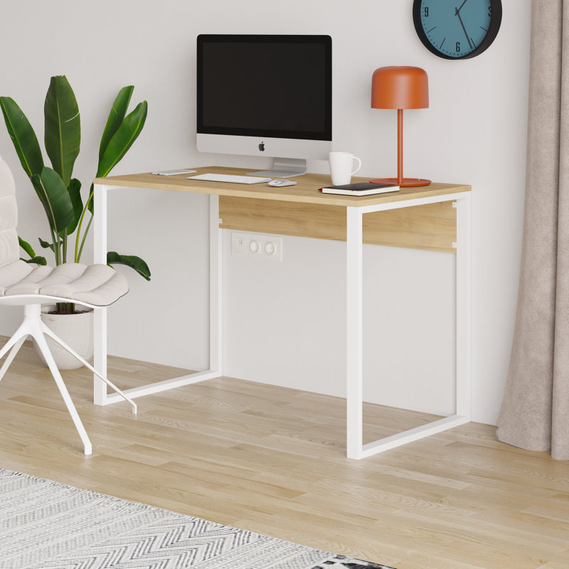 Bureau Acura, Chêne, Blanc