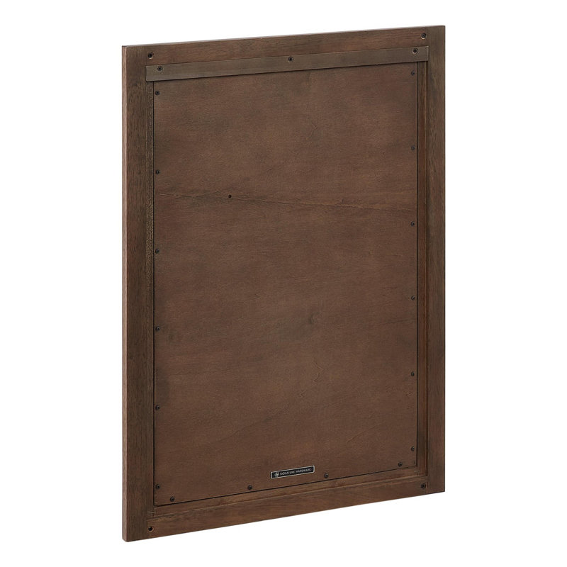Fallbrook Framed Bathroom Mirror, 31.5" x 22.13"